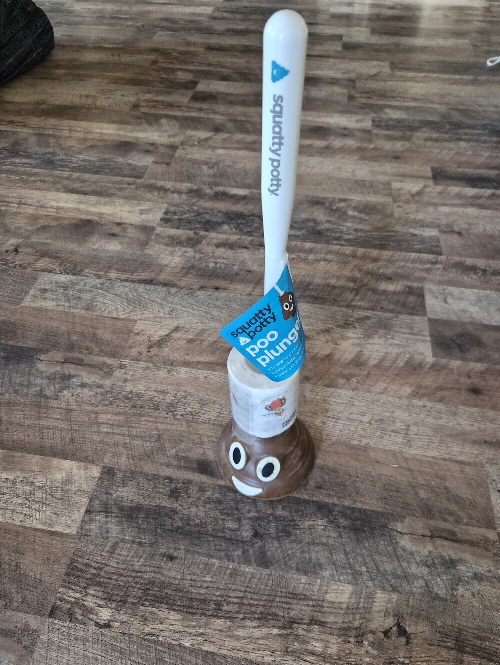 Squatty Potty Brown & White Poo Plunger